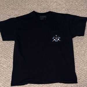 Fathom Men's Black T-Shirt